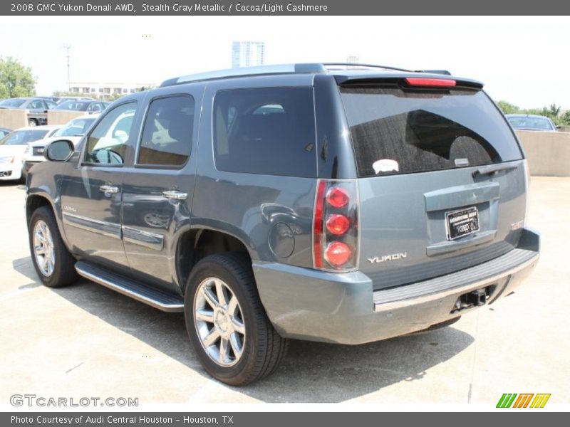 Stealth Gray Metallic / Cocoa/Light Cashmere 2008 GMC Yukon Denali AWD