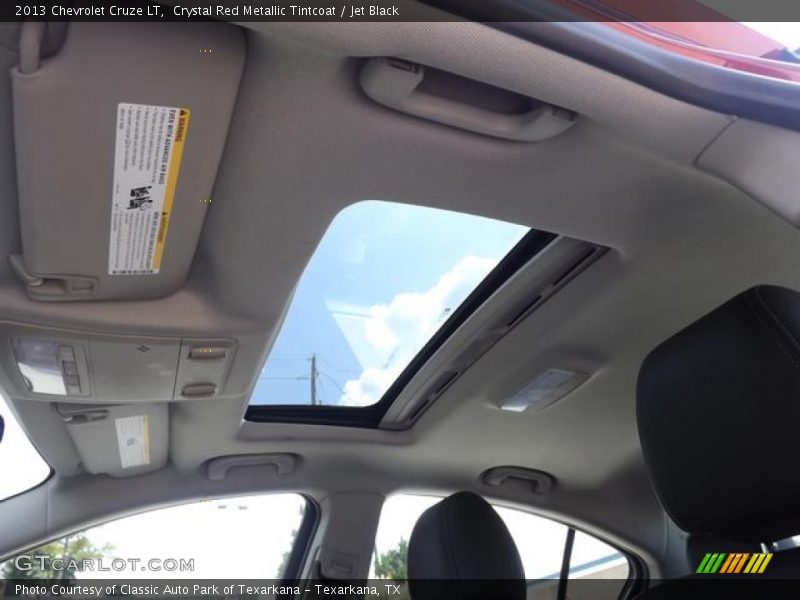 Crystal Red Metallic Tintcoat / Jet Black 2013 Chevrolet Cruze LT