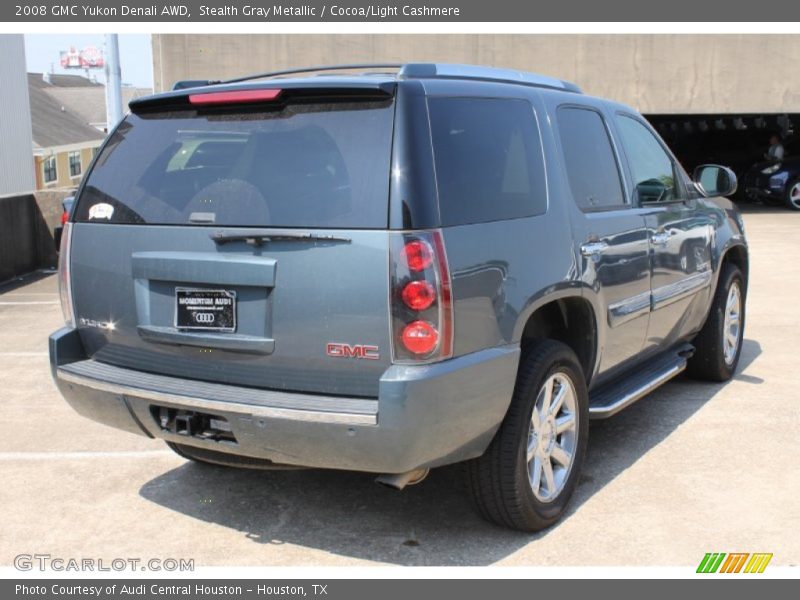 Stealth Gray Metallic / Cocoa/Light Cashmere 2008 GMC Yukon Denali AWD