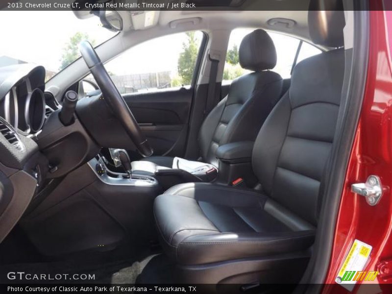 Crystal Red Metallic Tintcoat / Jet Black 2013 Chevrolet Cruze LT