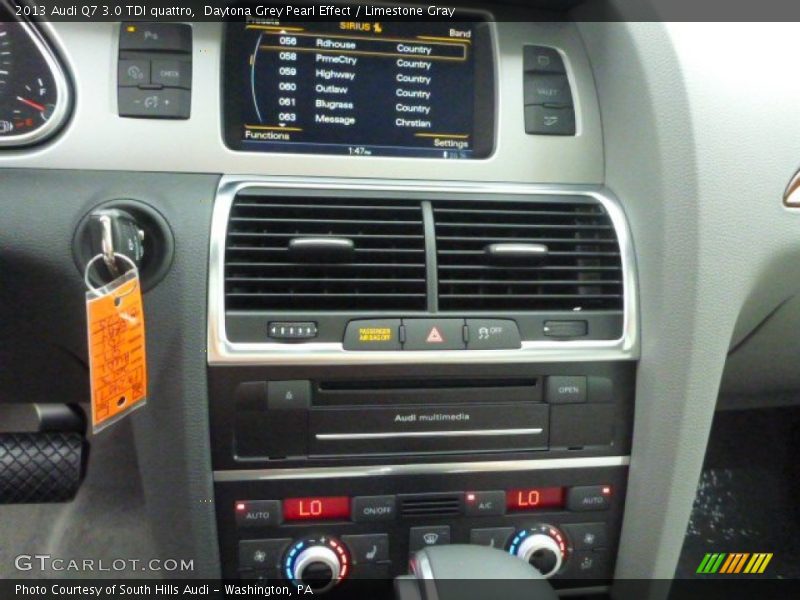 Daytona Grey Pearl Effect / Limestone Gray 2013 Audi Q7 3.0 TDI quattro