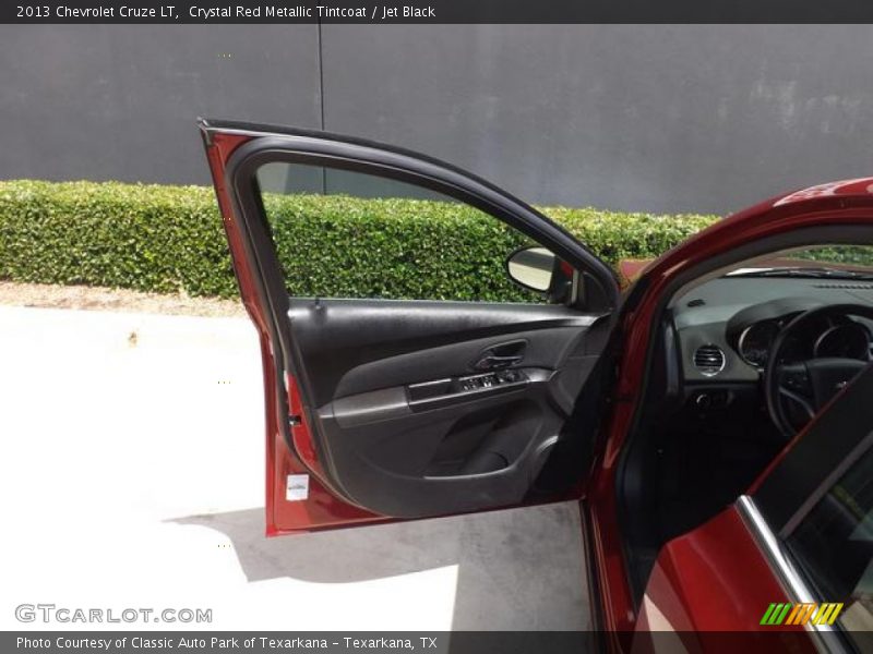 Crystal Red Metallic Tintcoat / Jet Black 2013 Chevrolet Cruze LT