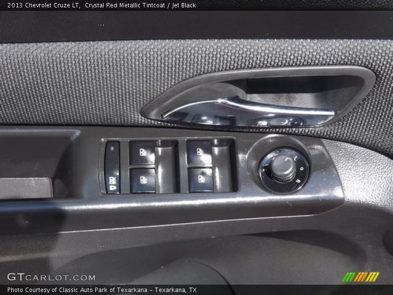 Crystal Red Metallic Tintcoat / Jet Black 2013 Chevrolet Cruze LT