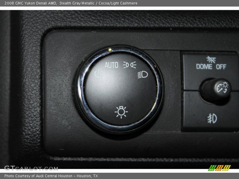 Stealth Gray Metallic / Cocoa/Light Cashmere 2008 GMC Yukon Denali AWD
