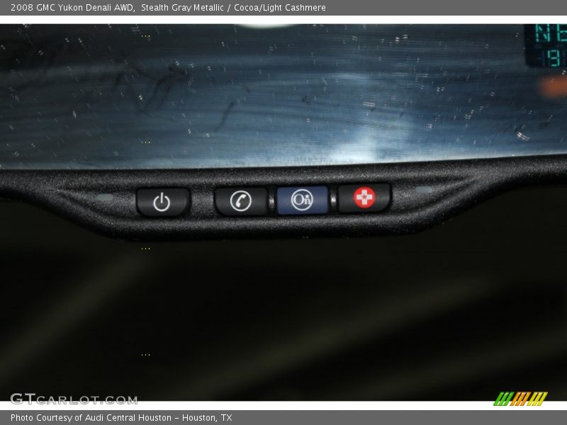 Stealth Gray Metallic / Cocoa/Light Cashmere 2008 GMC Yukon Denali AWD