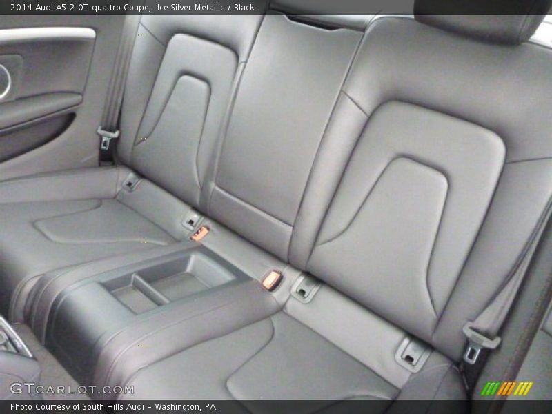 Ice Silver Metallic / Black 2014 Audi A5 2.0T quattro Coupe