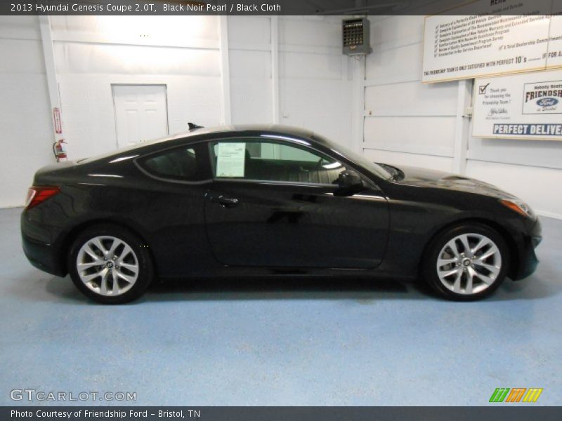 Black Noir Pearl / Black Cloth 2013 Hyundai Genesis Coupe 2.0T