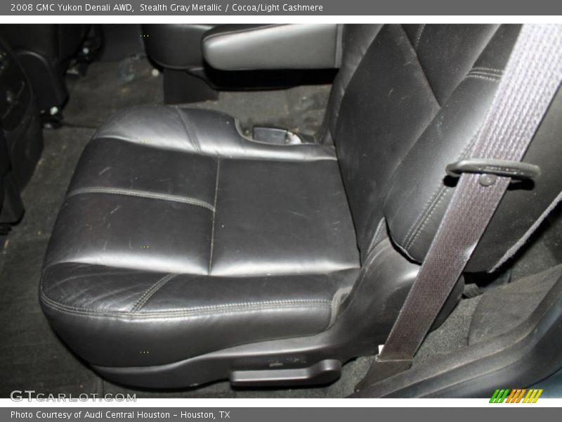 Stealth Gray Metallic / Cocoa/Light Cashmere 2008 GMC Yukon Denali AWD
