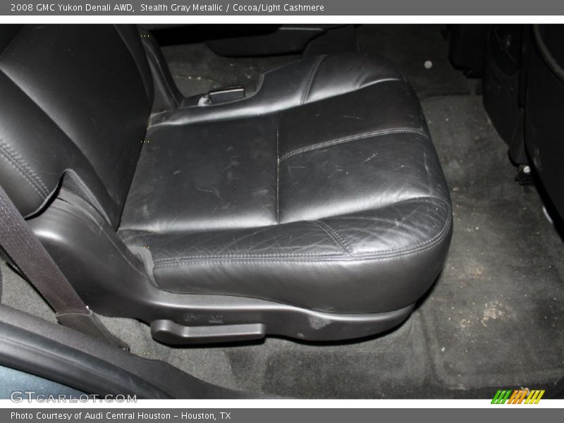 Stealth Gray Metallic / Cocoa/Light Cashmere 2008 GMC Yukon Denali AWD