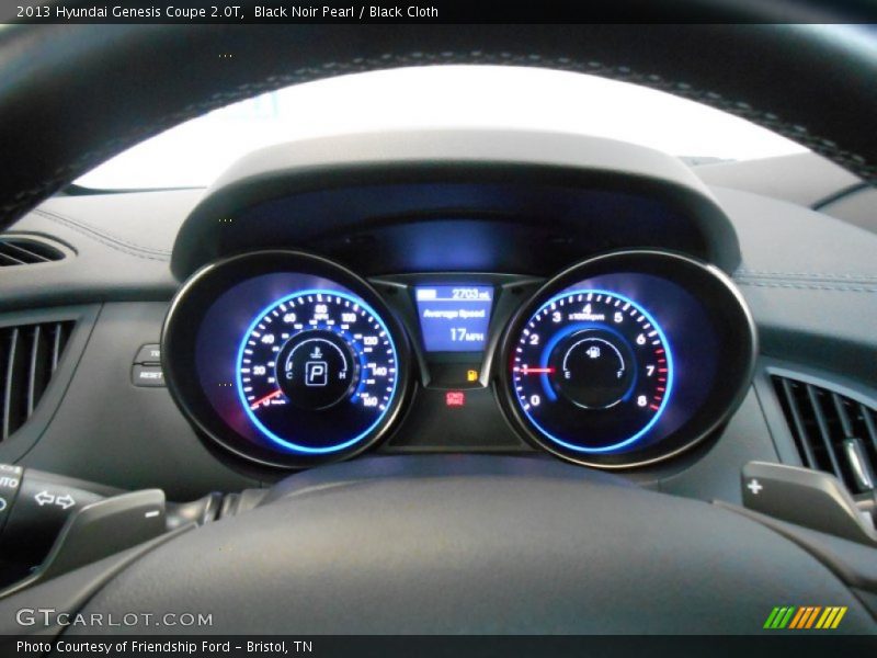 Black Noir Pearl / Black Cloth 2013 Hyundai Genesis Coupe 2.0T