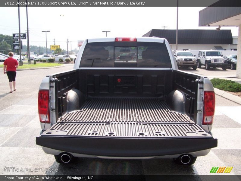 Bright Silver Metallic / Dark Slate Gray 2012 Dodge Ram 1500 Sport Crew Cab
