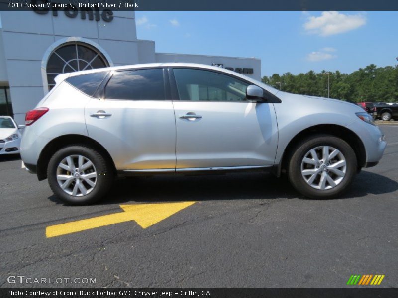Brilliant Silver / Black 2013 Nissan Murano S