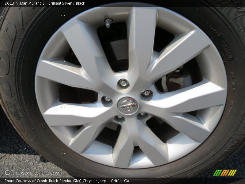 Brilliant Silver / Black 2013 Nissan Murano S