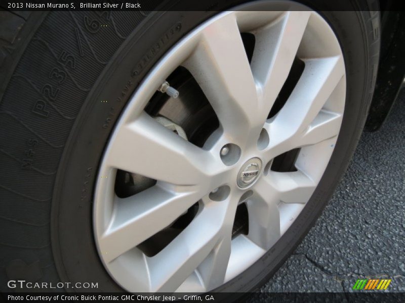 Brilliant Silver / Black 2013 Nissan Murano S