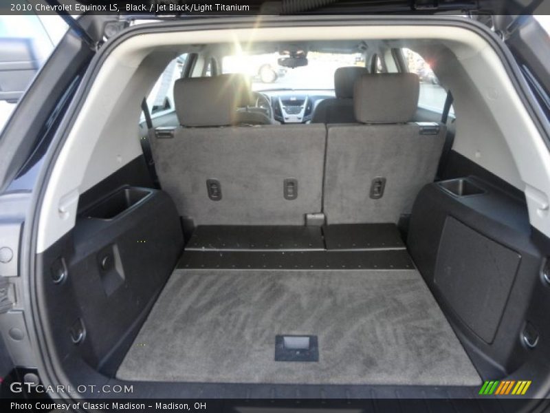 Black / Jet Black/Light Titanium 2010 Chevrolet Equinox LS