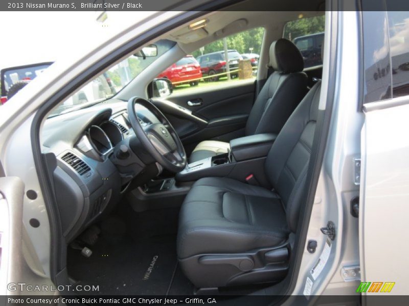 Brilliant Silver / Black 2013 Nissan Murano S