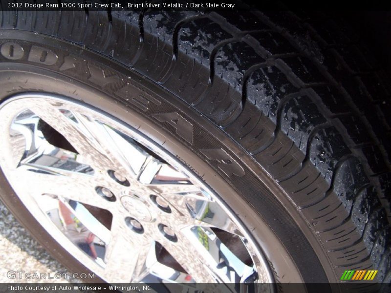 Bright Silver Metallic / Dark Slate Gray 2012 Dodge Ram 1500 Sport Crew Cab