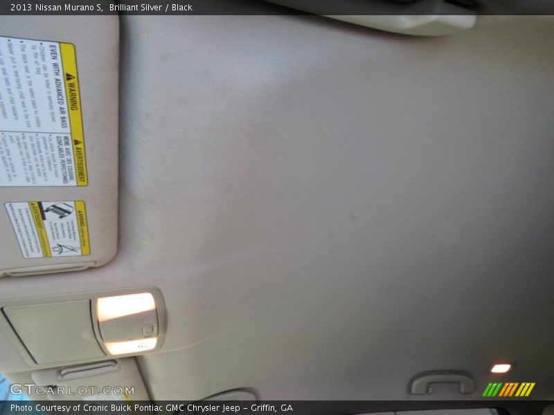 Brilliant Silver / Black 2013 Nissan Murano S