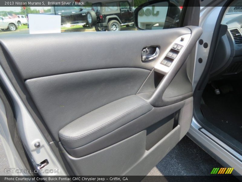 Brilliant Silver / Black 2013 Nissan Murano S
