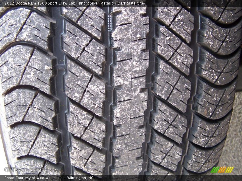 Bright Silver Metallic / Dark Slate Gray 2012 Dodge Ram 1500 Sport Crew Cab