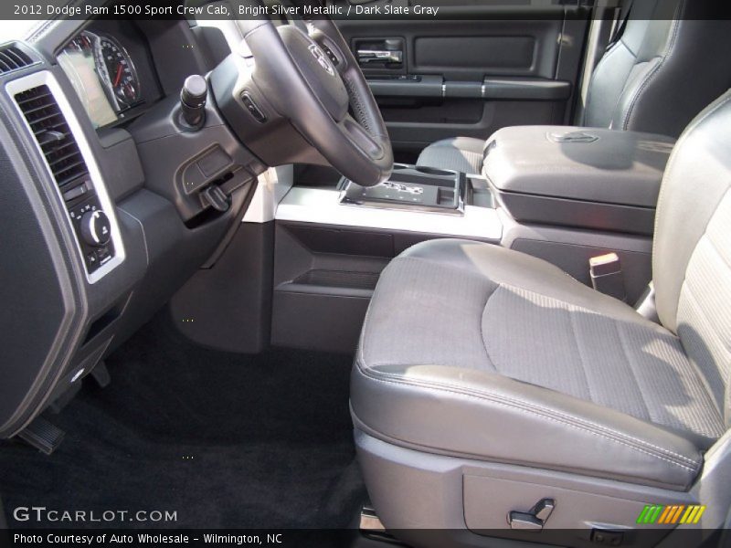 Bright Silver Metallic / Dark Slate Gray 2012 Dodge Ram 1500 Sport Crew Cab