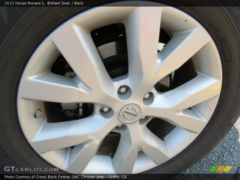 Brilliant Silver / Black 2013 Nissan Murano S