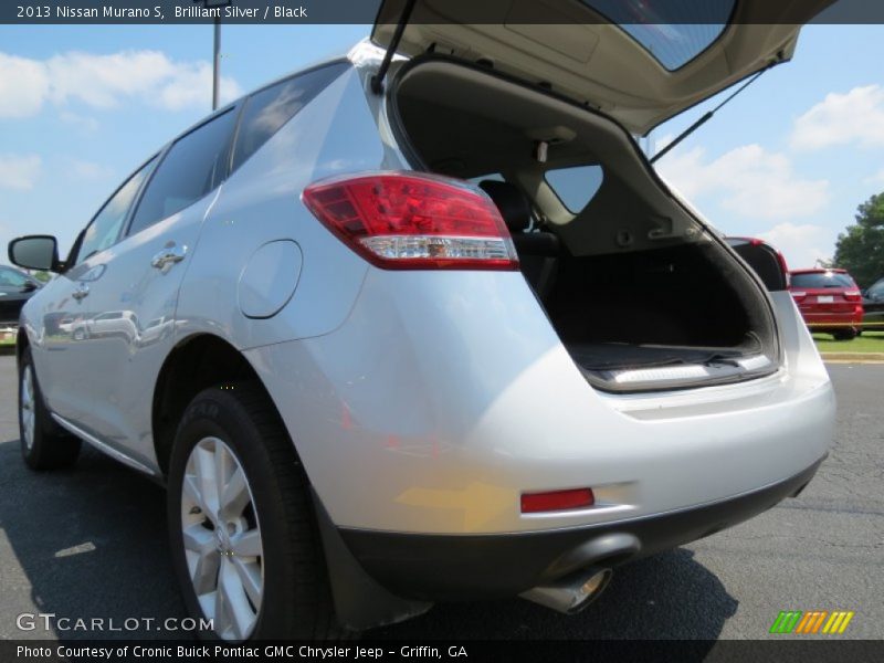 Brilliant Silver / Black 2013 Nissan Murano S
