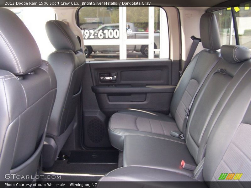 Bright Silver Metallic / Dark Slate Gray 2012 Dodge Ram 1500 Sport Crew Cab
