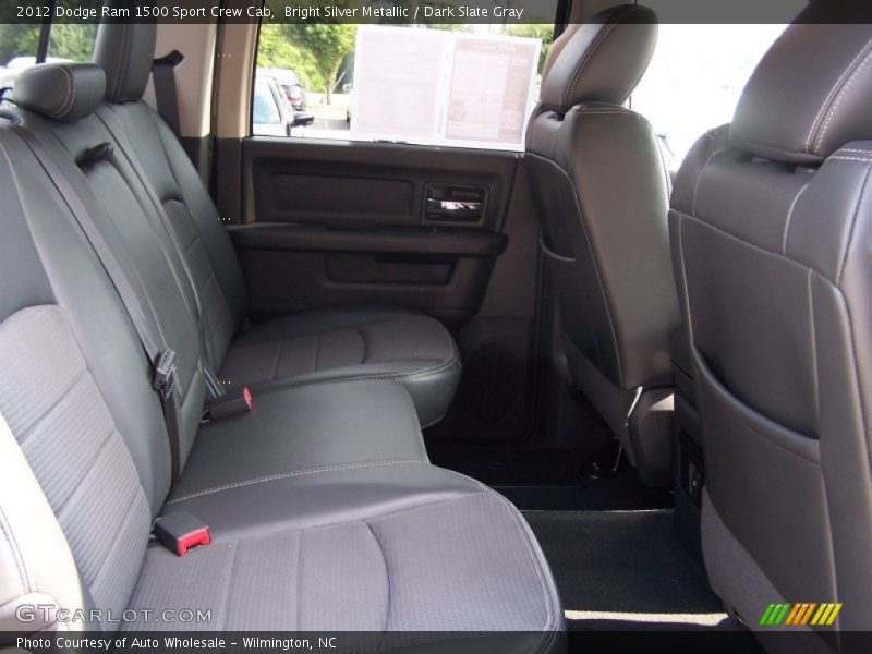 Bright Silver Metallic / Dark Slate Gray 2012 Dodge Ram 1500 Sport Crew Cab