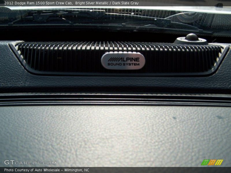 Bright Silver Metallic / Dark Slate Gray 2012 Dodge Ram 1500 Sport Crew Cab