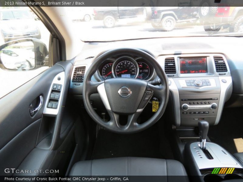 Brilliant Silver / Black 2013 Nissan Murano S