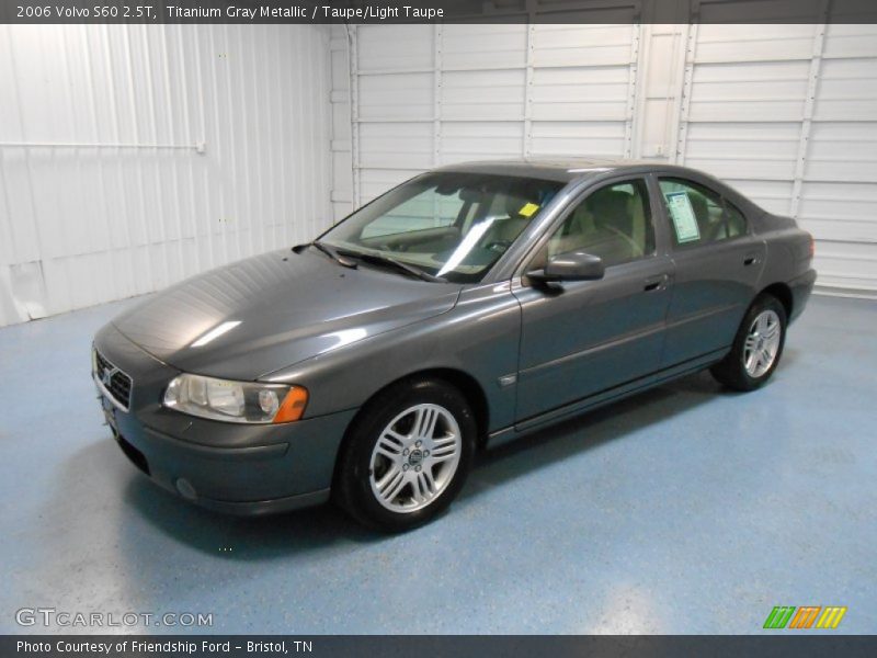 Titanium Gray Metallic / Taupe/Light Taupe 2006 Volvo S60 2.5T