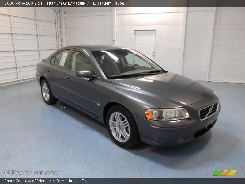 Titanium Gray Metallic / Taupe/Light Taupe 2006 Volvo S60 2.5T