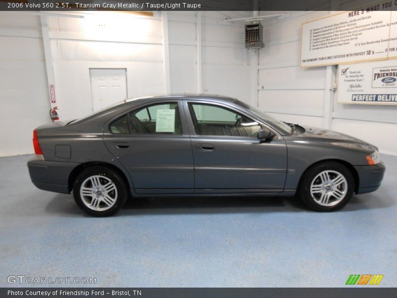 Titanium Gray Metallic / Taupe/Light Taupe 2006 Volvo S60 2.5T
