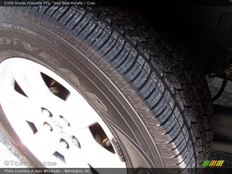Steel Blue Metallic / Gray 2008 Honda Ridgeline RTL