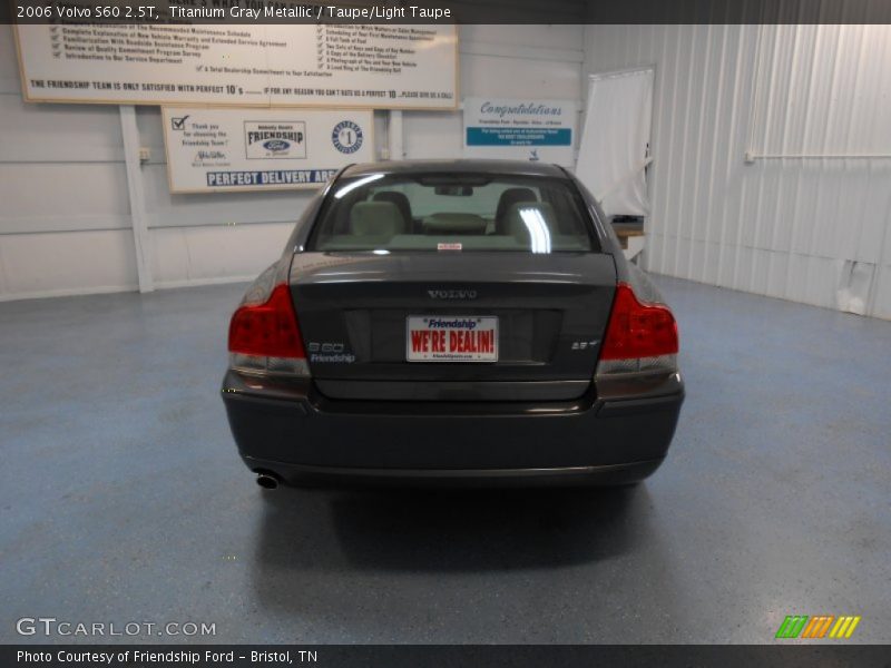 Titanium Gray Metallic / Taupe/Light Taupe 2006 Volvo S60 2.5T