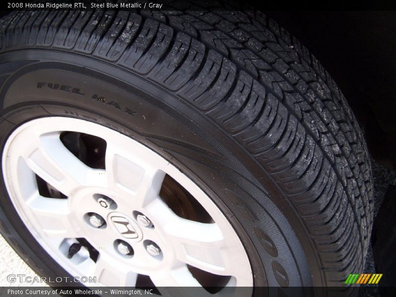 Steel Blue Metallic / Gray 2008 Honda Ridgeline RTL