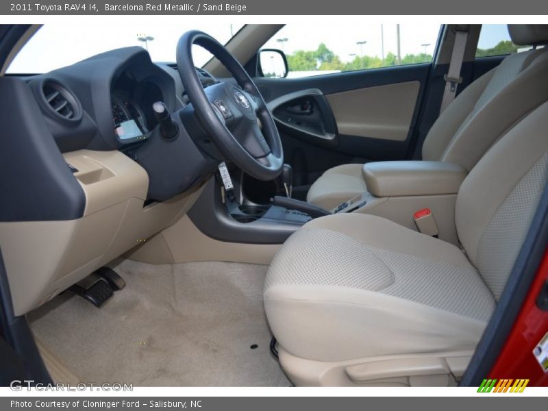 Barcelona Red Metallic / Sand Beige 2011 Toyota RAV4 I4
