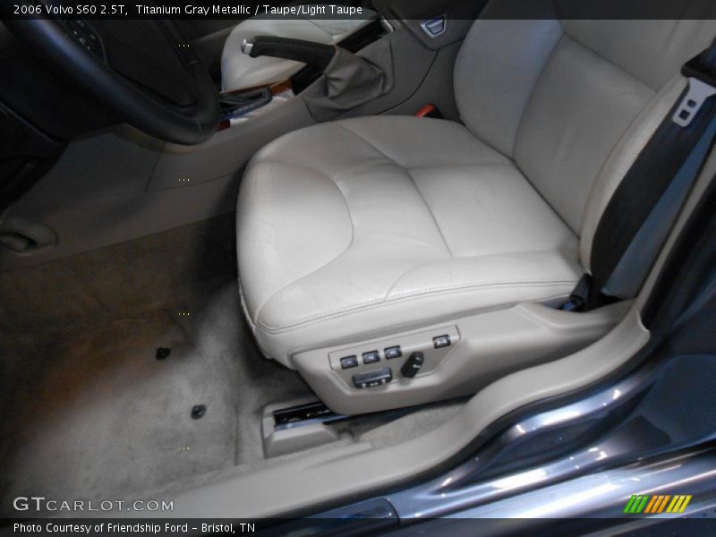 Titanium Gray Metallic / Taupe/Light Taupe 2006 Volvo S60 2.5T