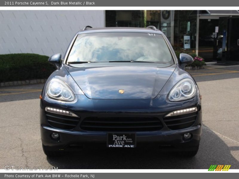 Dark Blue Metallic / Black 2011 Porsche Cayenne S