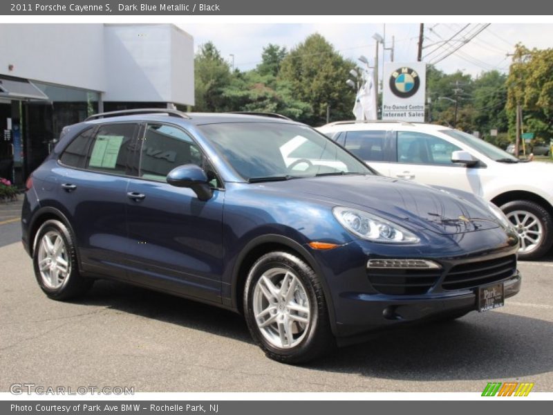 Dark Blue Metallic / Black 2011 Porsche Cayenne S
