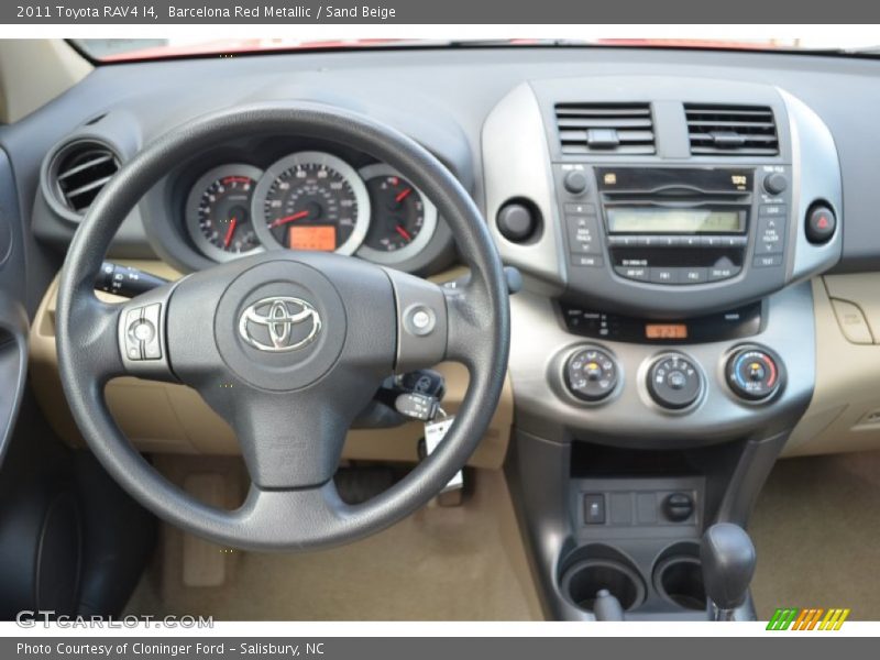 Barcelona Red Metallic / Sand Beige 2011 Toyota RAV4 I4