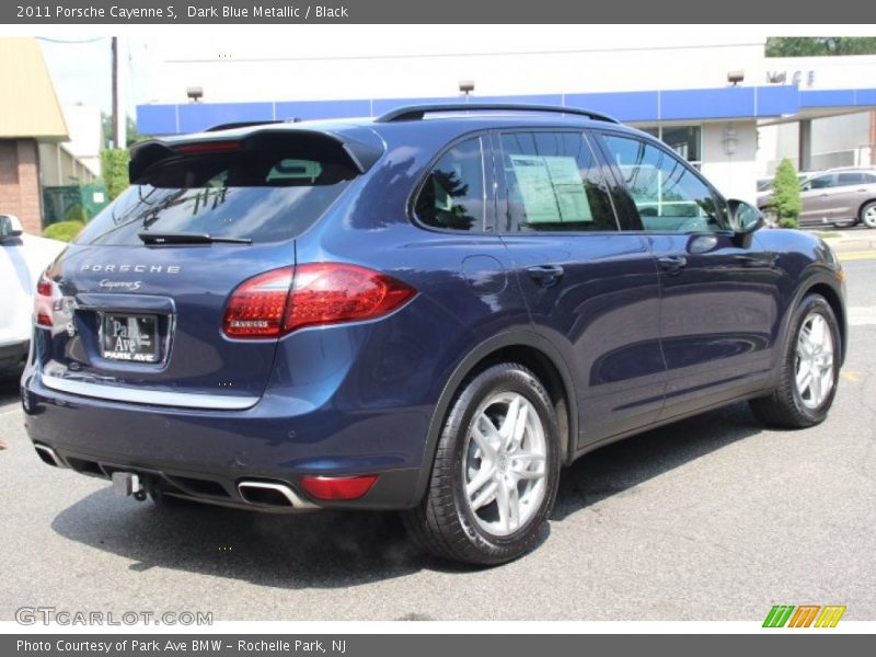 Dark Blue Metallic / Black 2011 Porsche Cayenne S