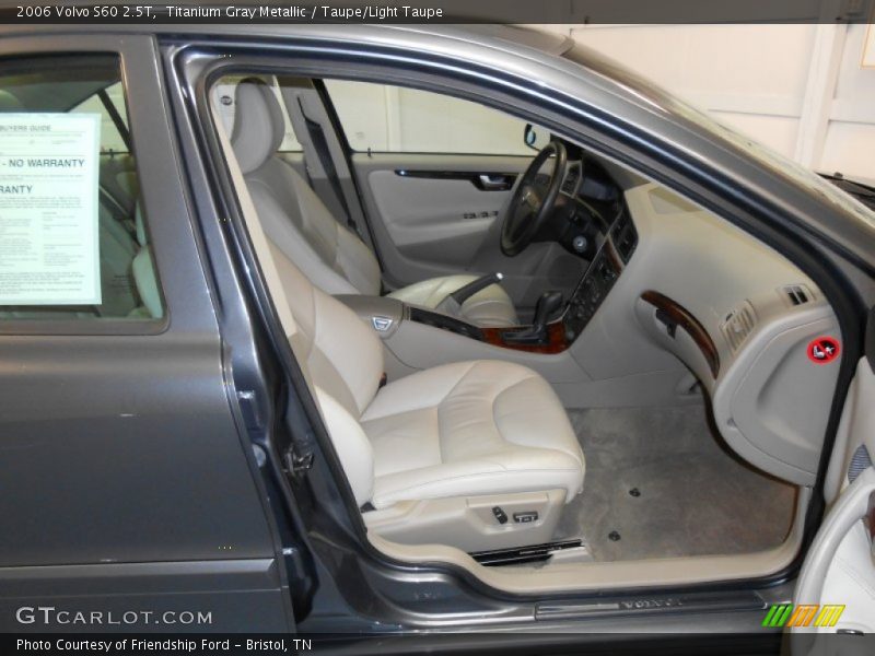 Titanium Gray Metallic / Taupe/Light Taupe 2006 Volvo S60 2.5T