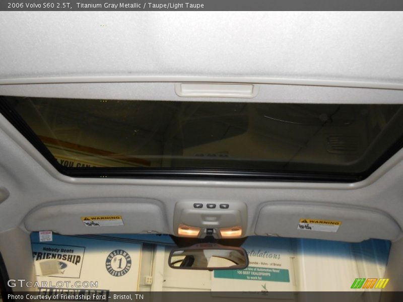 Titanium Gray Metallic / Taupe/Light Taupe 2006 Volvo S60 2.5T