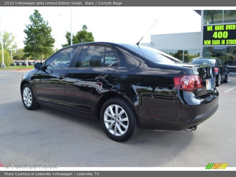Black / Cornsilk Beige 2010 Volkswagen Jetta Limited Edition Sedan