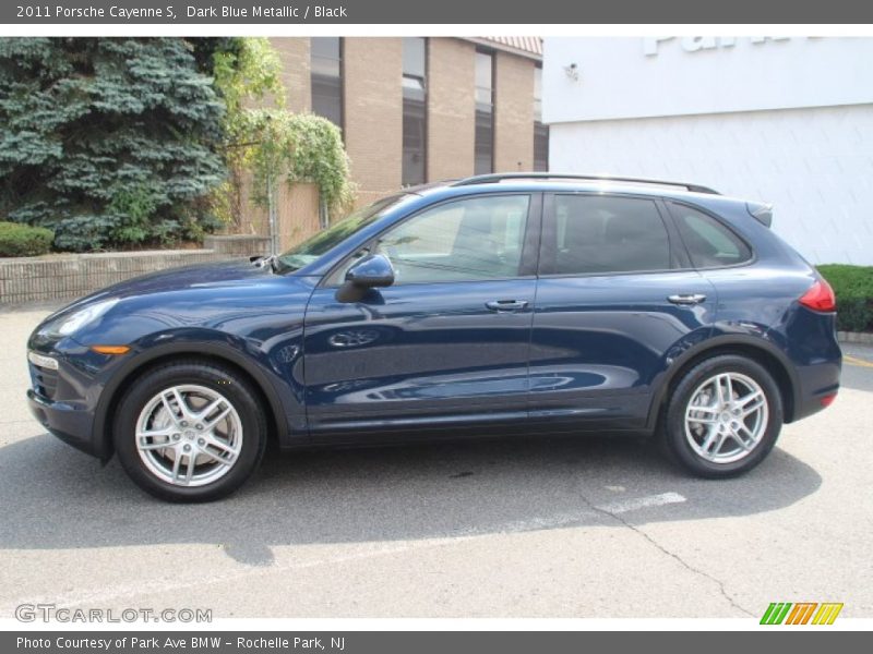 Dark Blue Metallic / Black 2011 Porsche Cayenne S