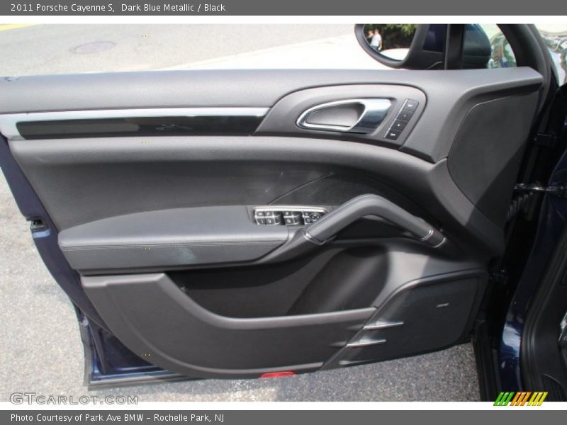 Dark Blue Metallic / Black 2011 Porsche Cayenne S