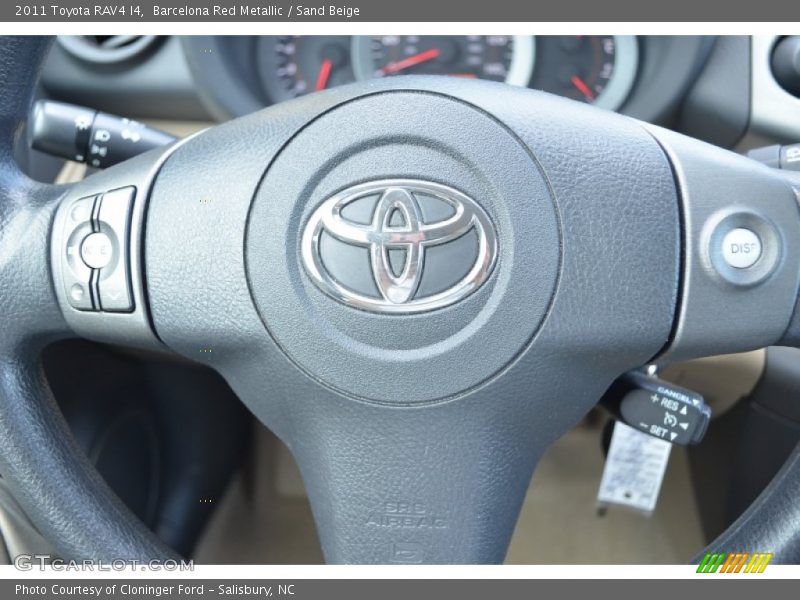 Barcelona Red Metallic / Sand Beige 2011 Toyota RAV4 I4