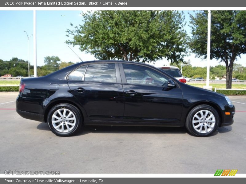Black / Cornsilk Beige 2010 Volkswagen Jetta Limited Edition Sedan